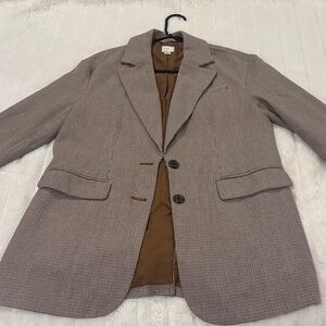 a new day women Textured Gray Blazer